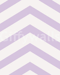 Calm zigzag wallpaper pattern in soft purple hues.

