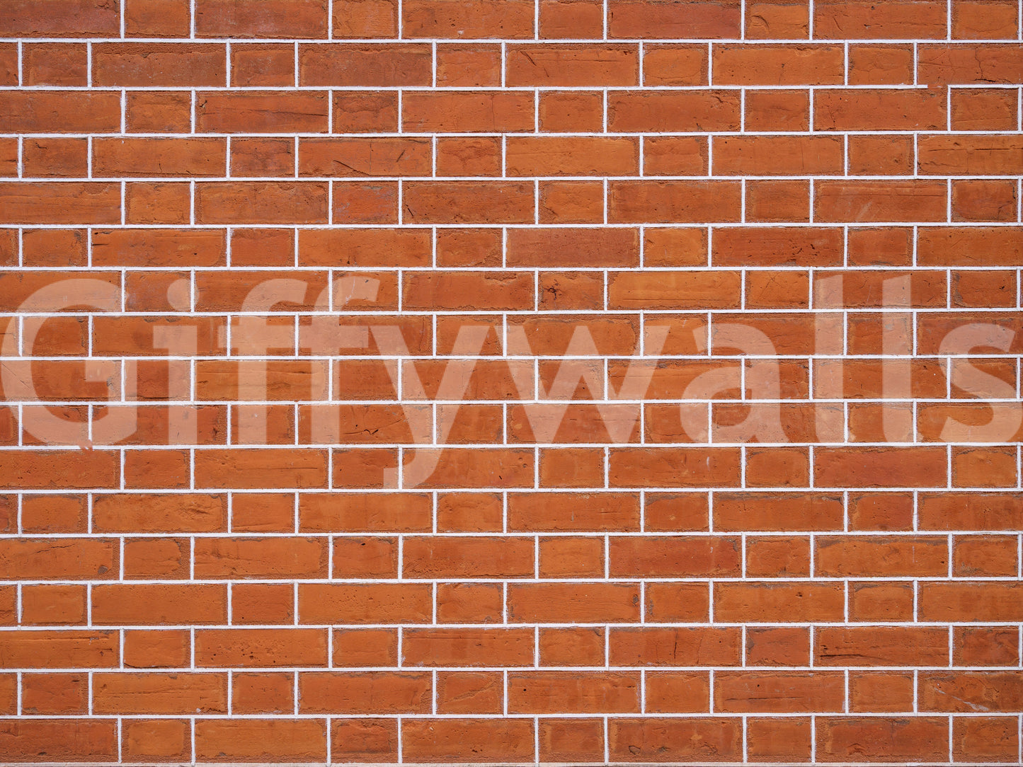 Natural brick wallpaper mural

