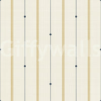 Laid-back country wallpaper with refined stripes

