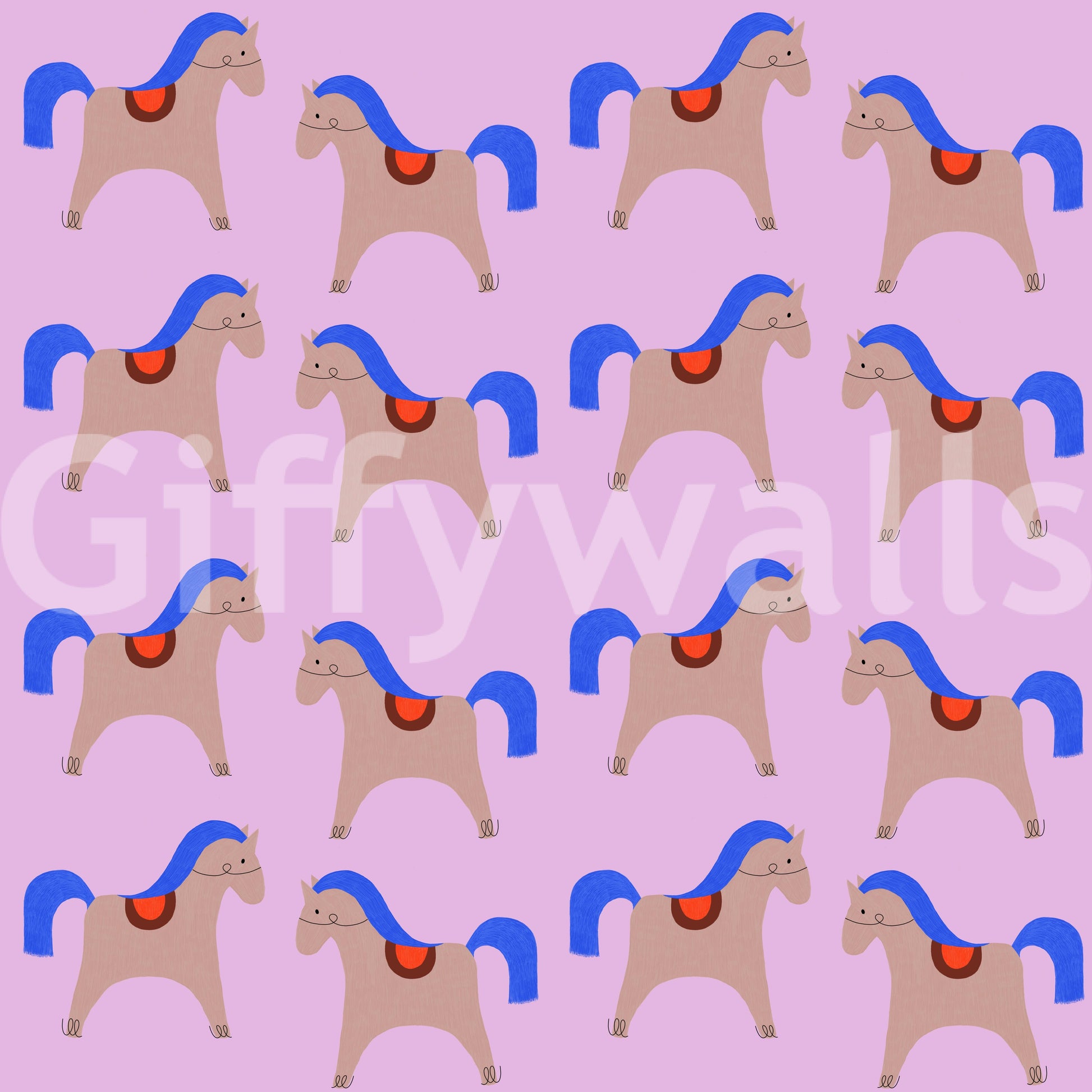 Relaxed curved lines in flowing wall design

