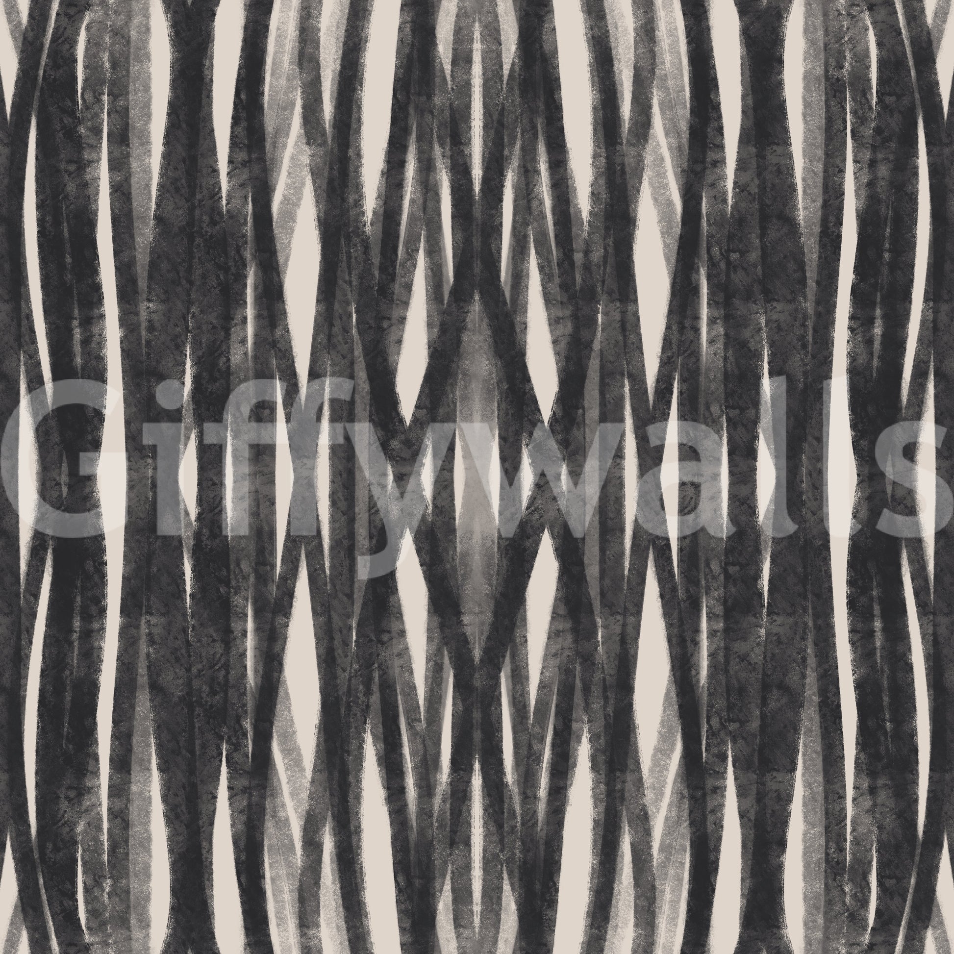 Elegant woven wallpaper in charcoal for home decor

