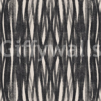 Elegant woven wallpaper in charcoal for home decor

