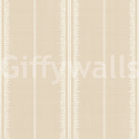 Soft sand stripes in Boho Stripes Sand wallpaper for a cozy atmosphere

