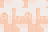 Retro Tiles 06 mural bringing vintage charm and color to walls

