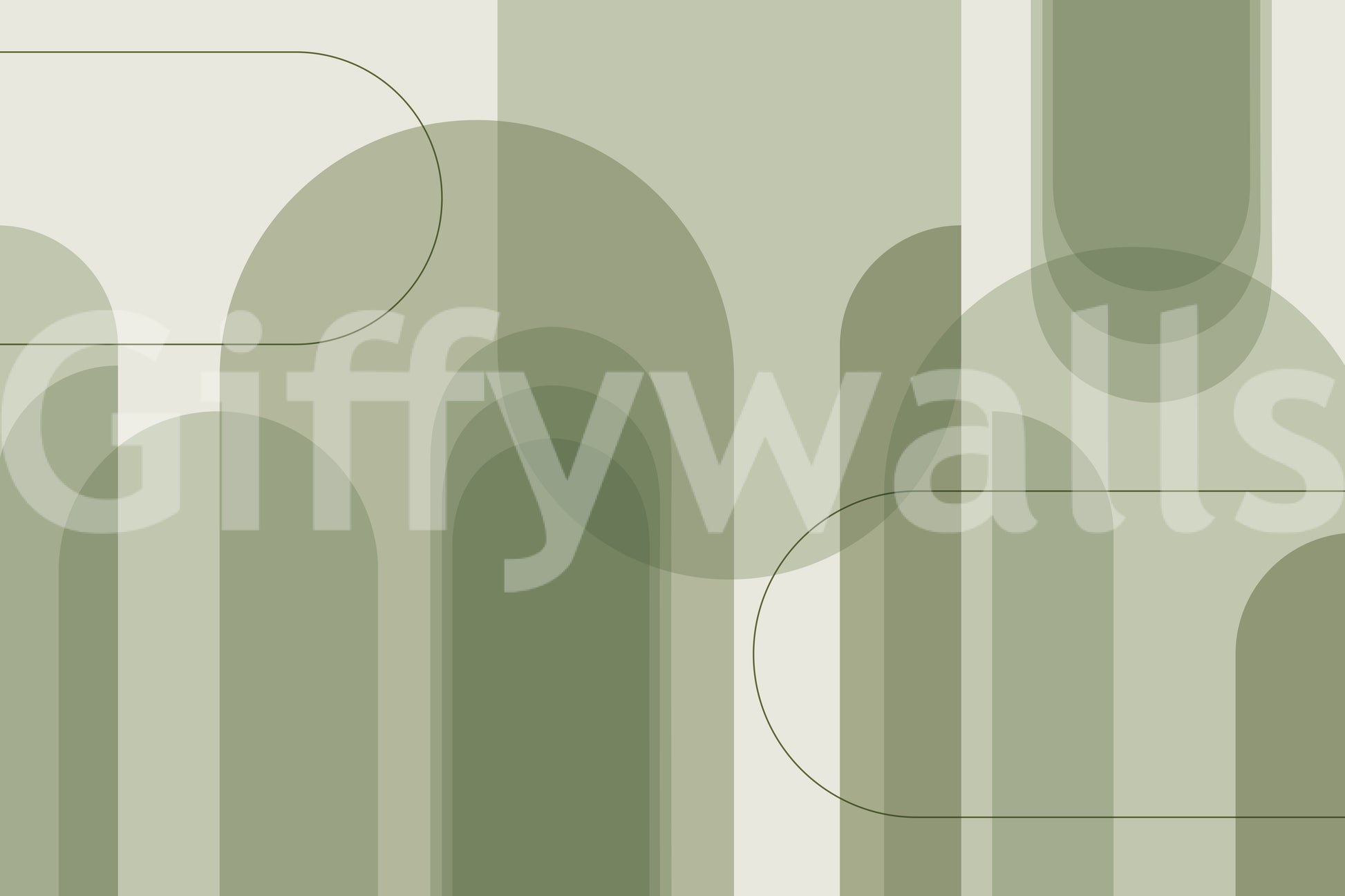 Sophisticated backdrop for contemporary decor.

