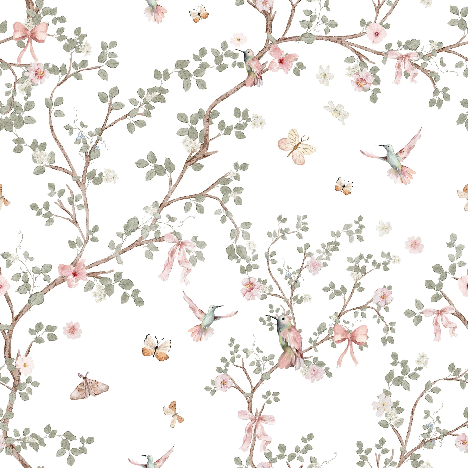 Unique nature-themed wallpaper with a classic twist.

