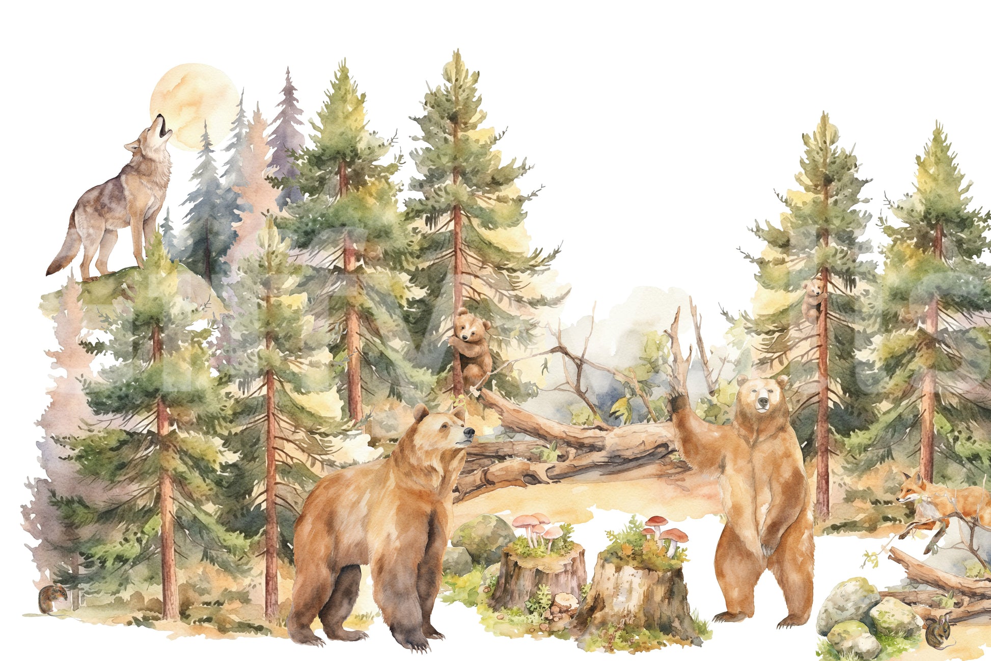 Unique nature-themed wallpaper with a serene twist.

