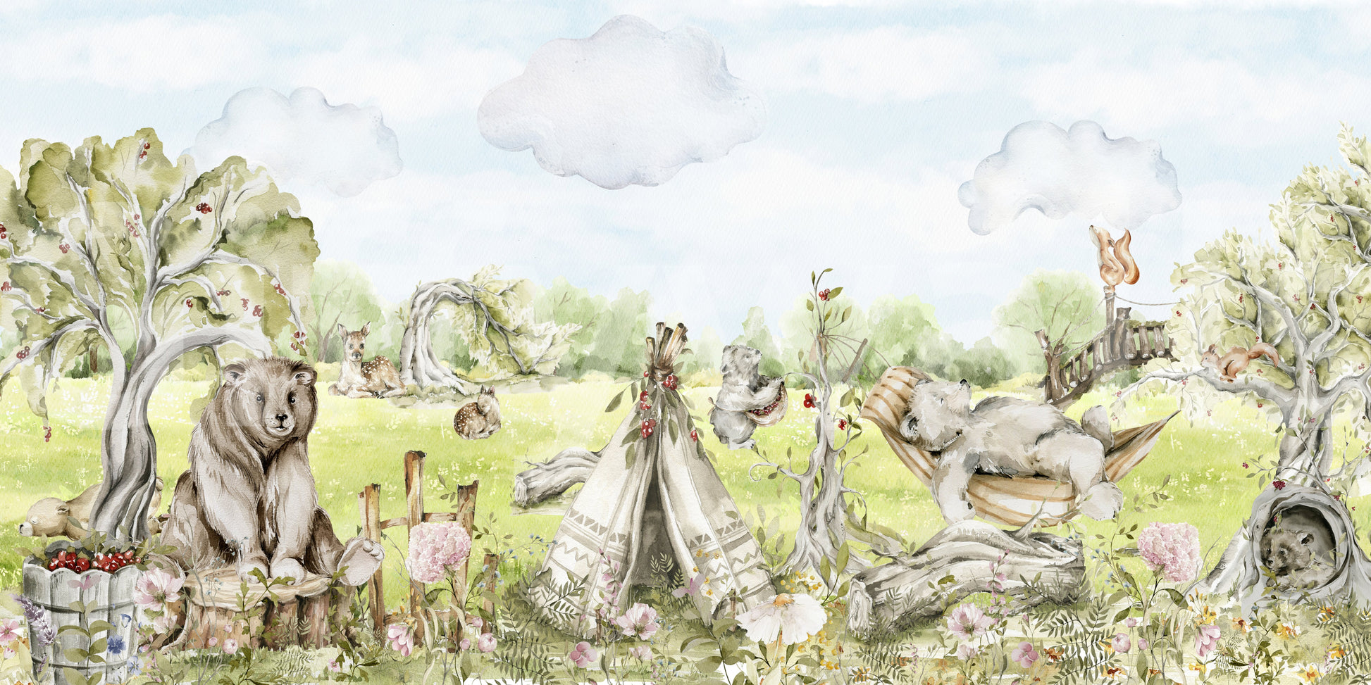 Unique animal-themed wallpaper with a creative twist.

