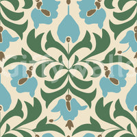 Provides a soothing, artistic backdrop.
