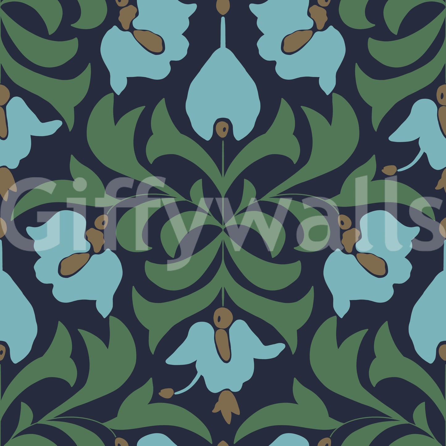 Provides a striking backdrop for furniture.
