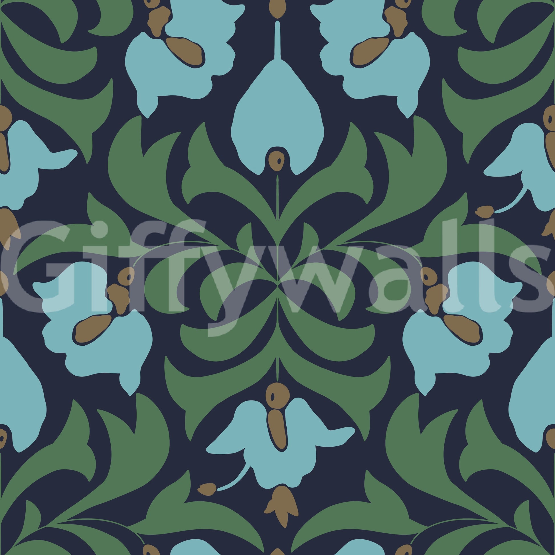 Provides a striking backdrop for furniture.
