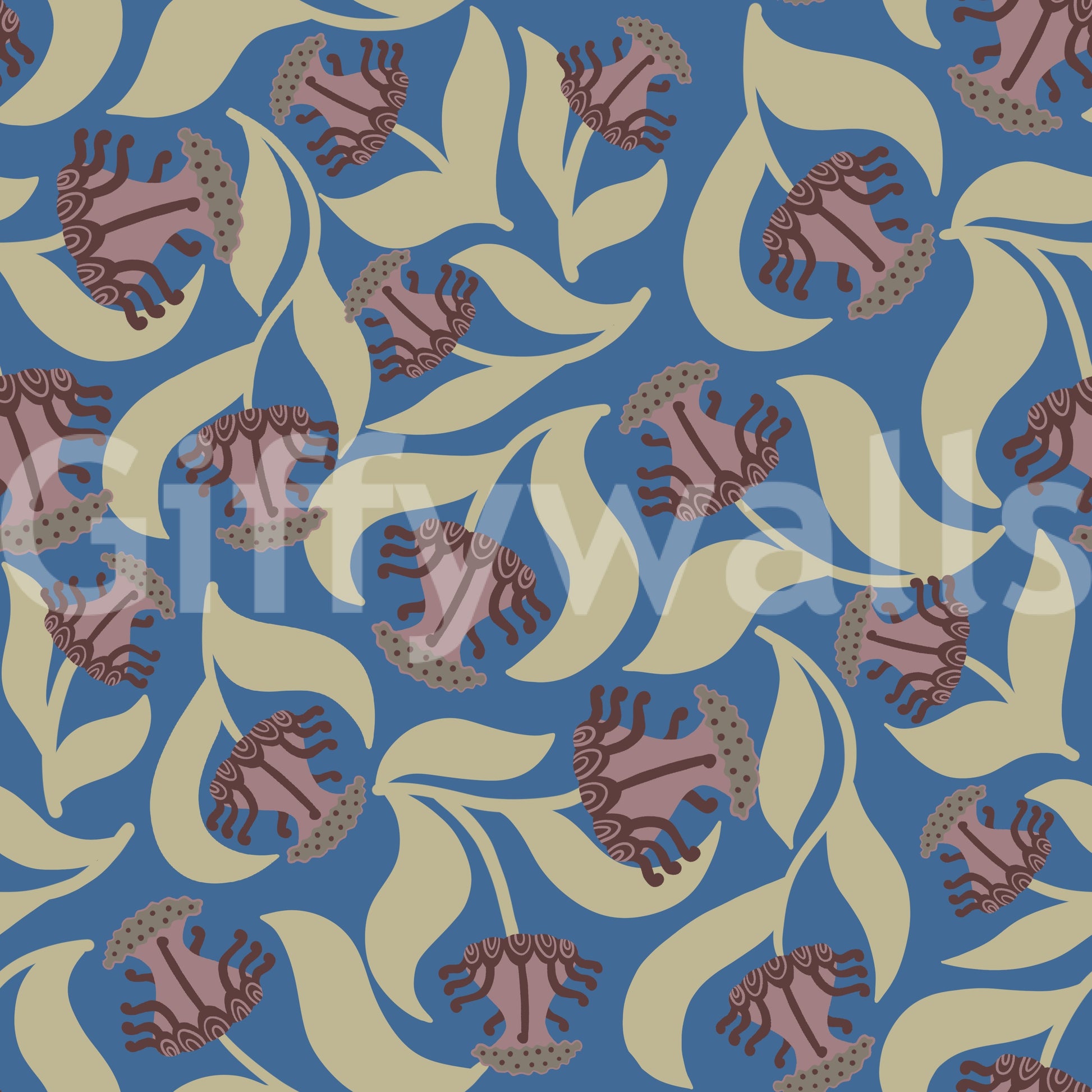 Provides a stylish and artistic backdrop.
