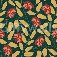 Provides a lush and artistic backdrop.
