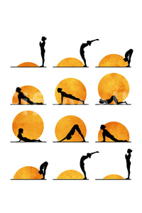 Suitable for a yoga studio, meditation room, bedroom, or a wellness-focused interior.
