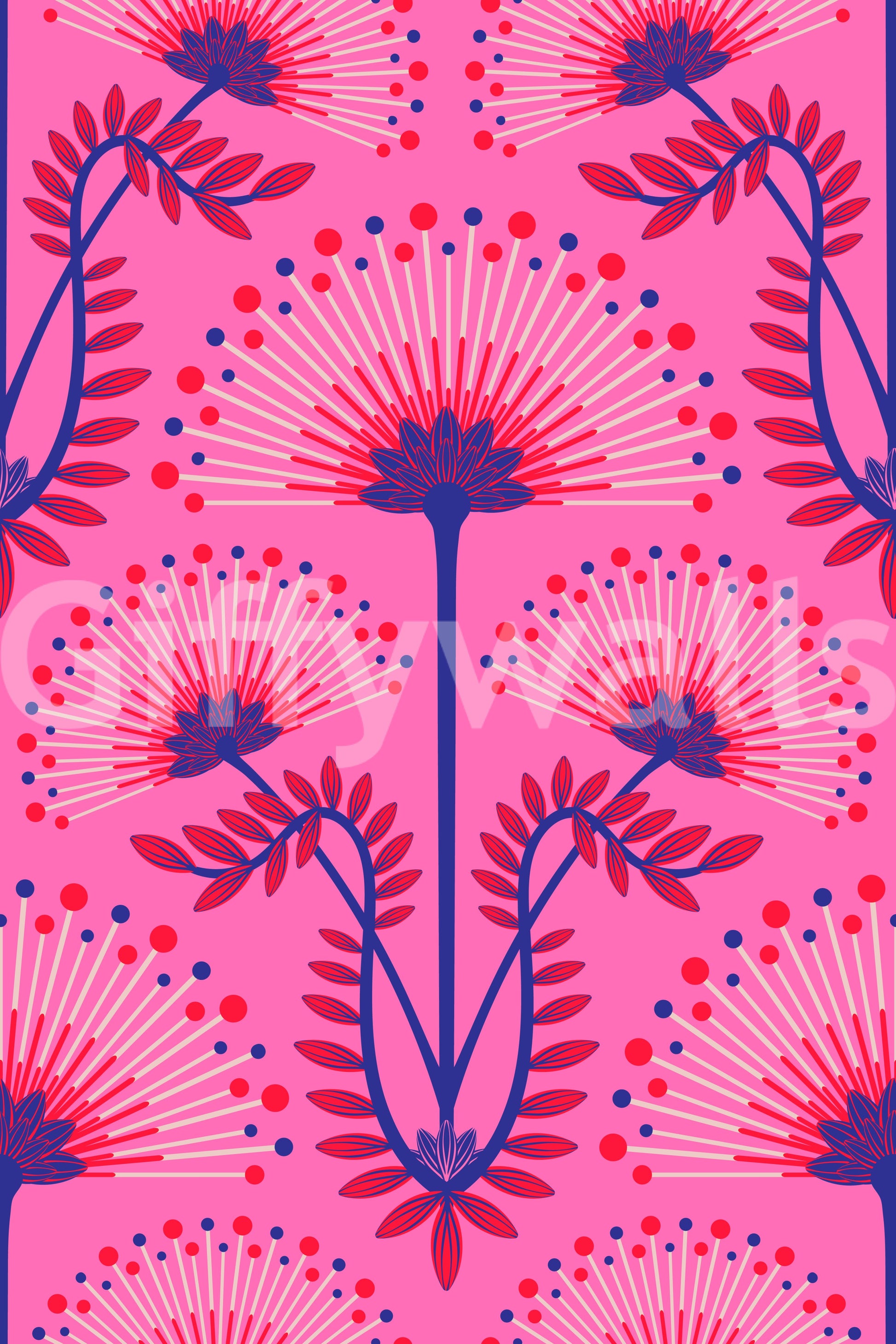 Provides a grand and artistic backdrop.
