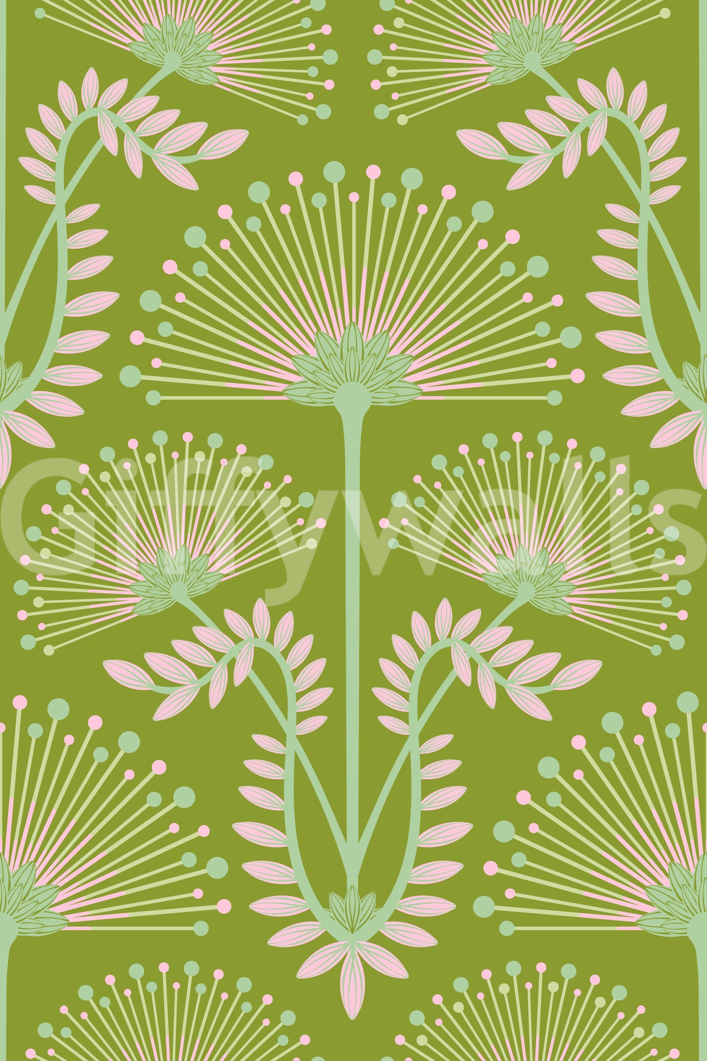 Provides a grand and artistic backdrop.
