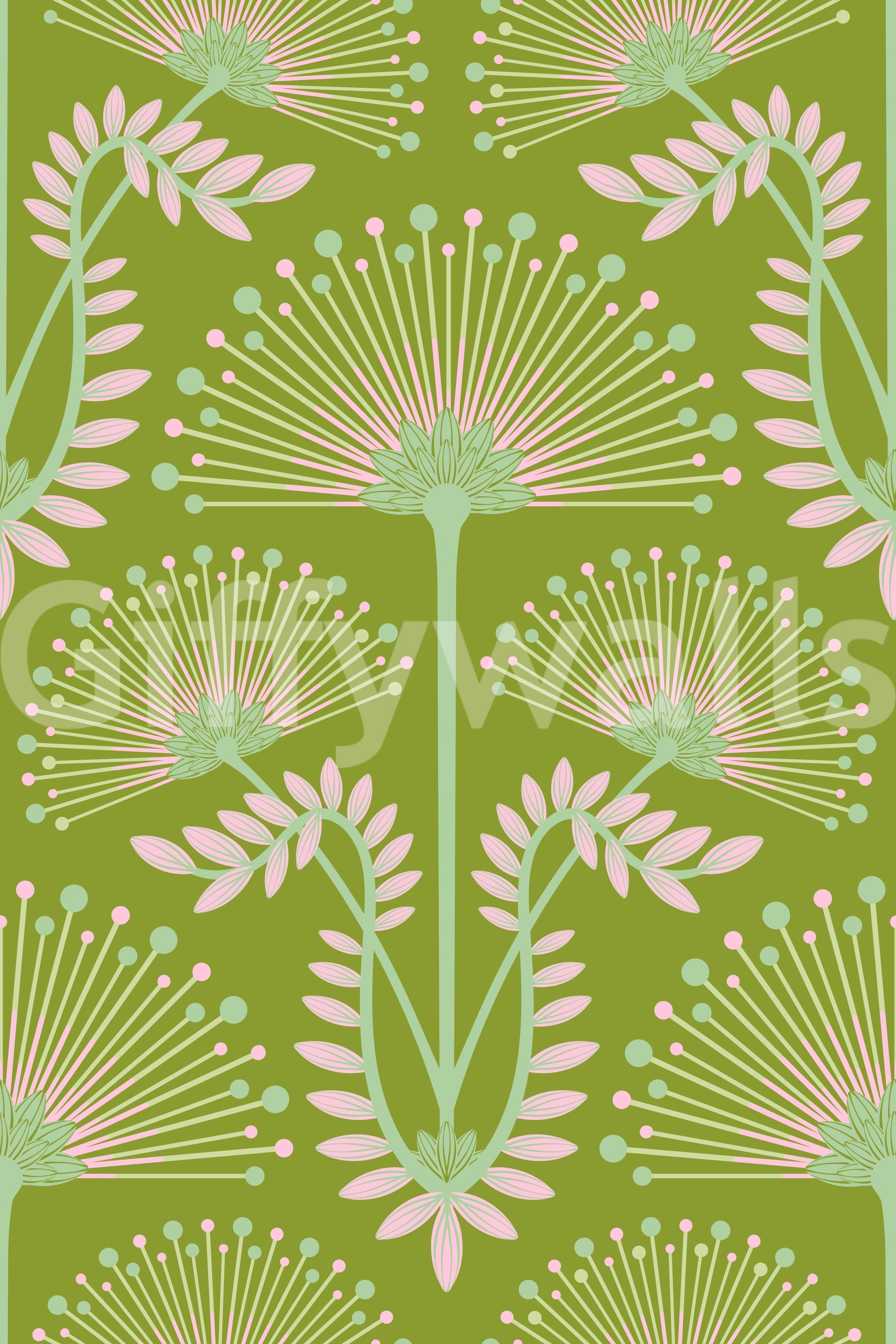 Provides a grand and artistic backdrop.
