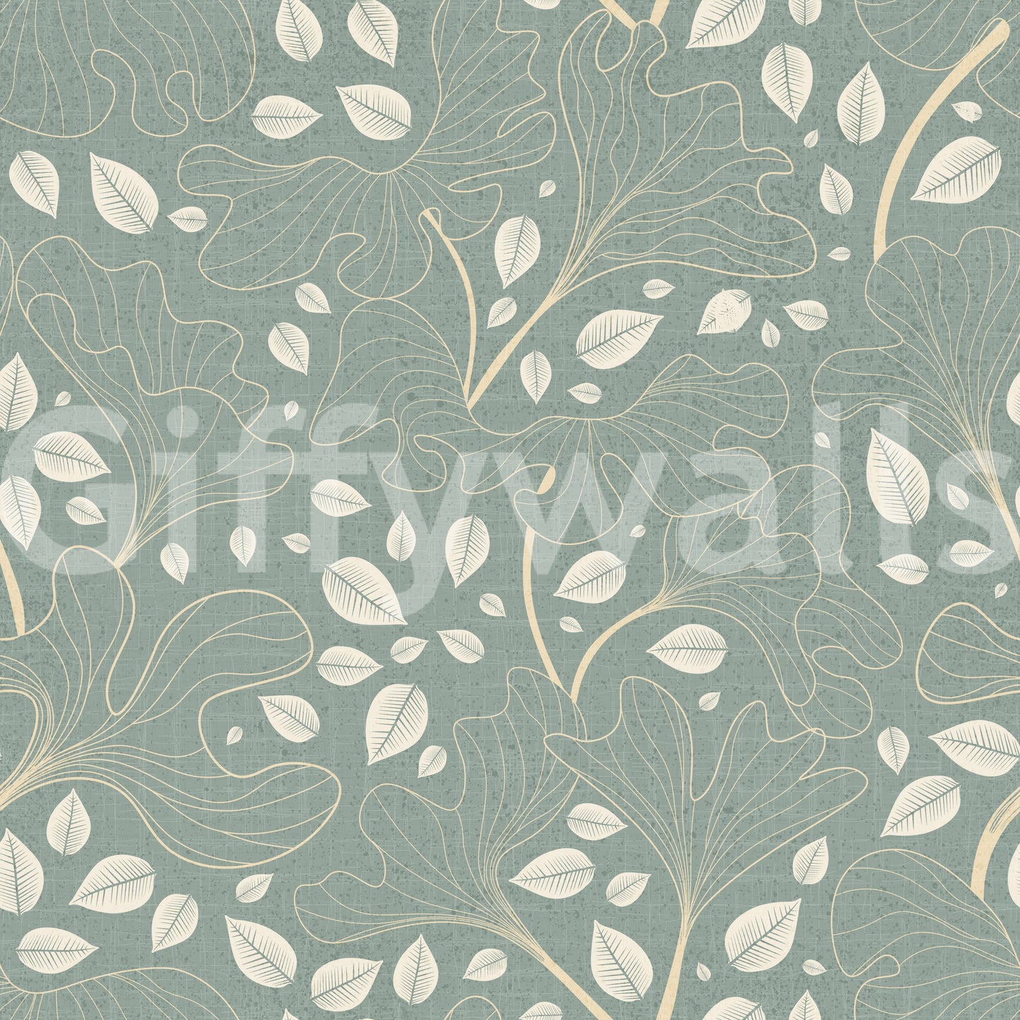 Wallpaper with a soft and elegant design.

