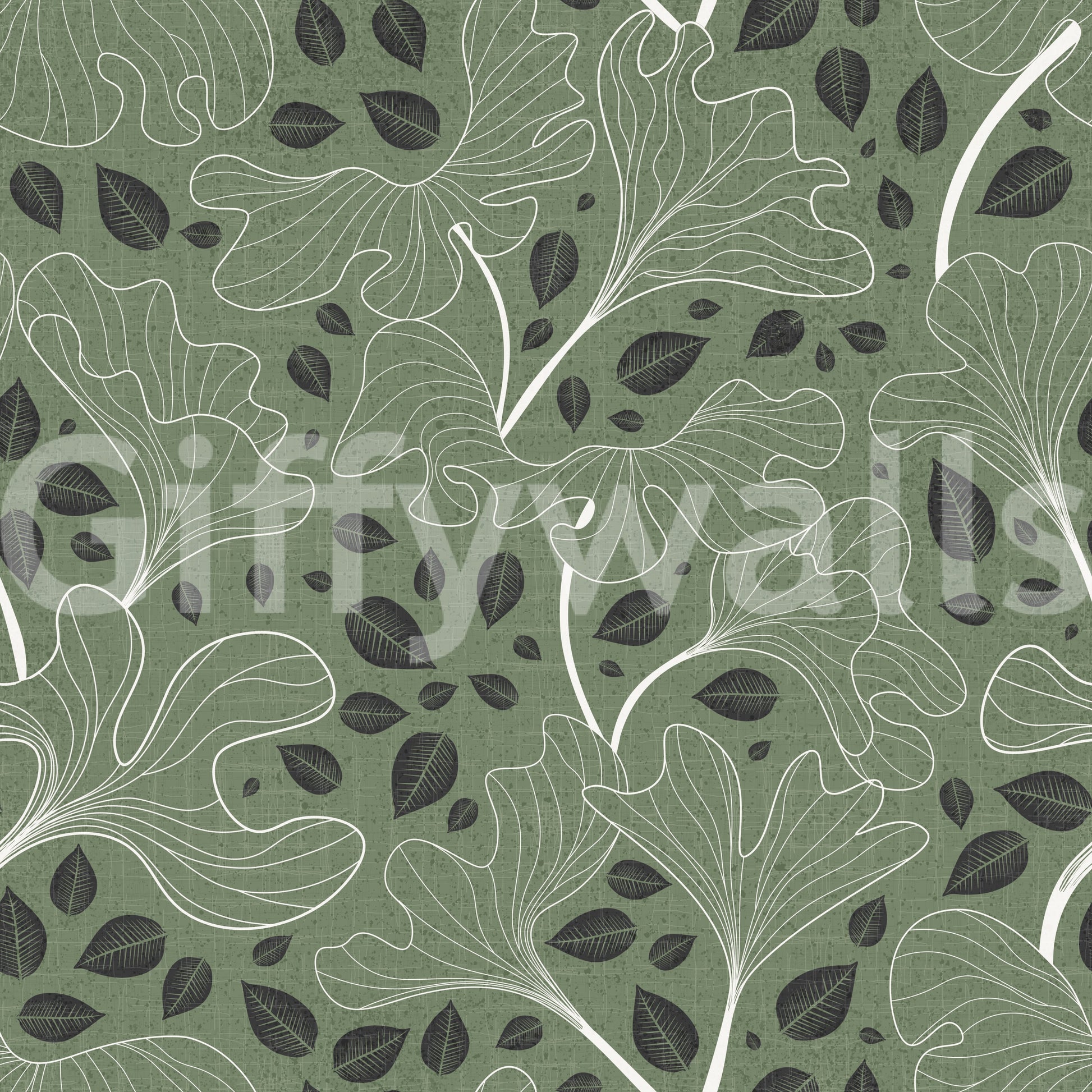 Wallpaper with a soft and elegant design.

