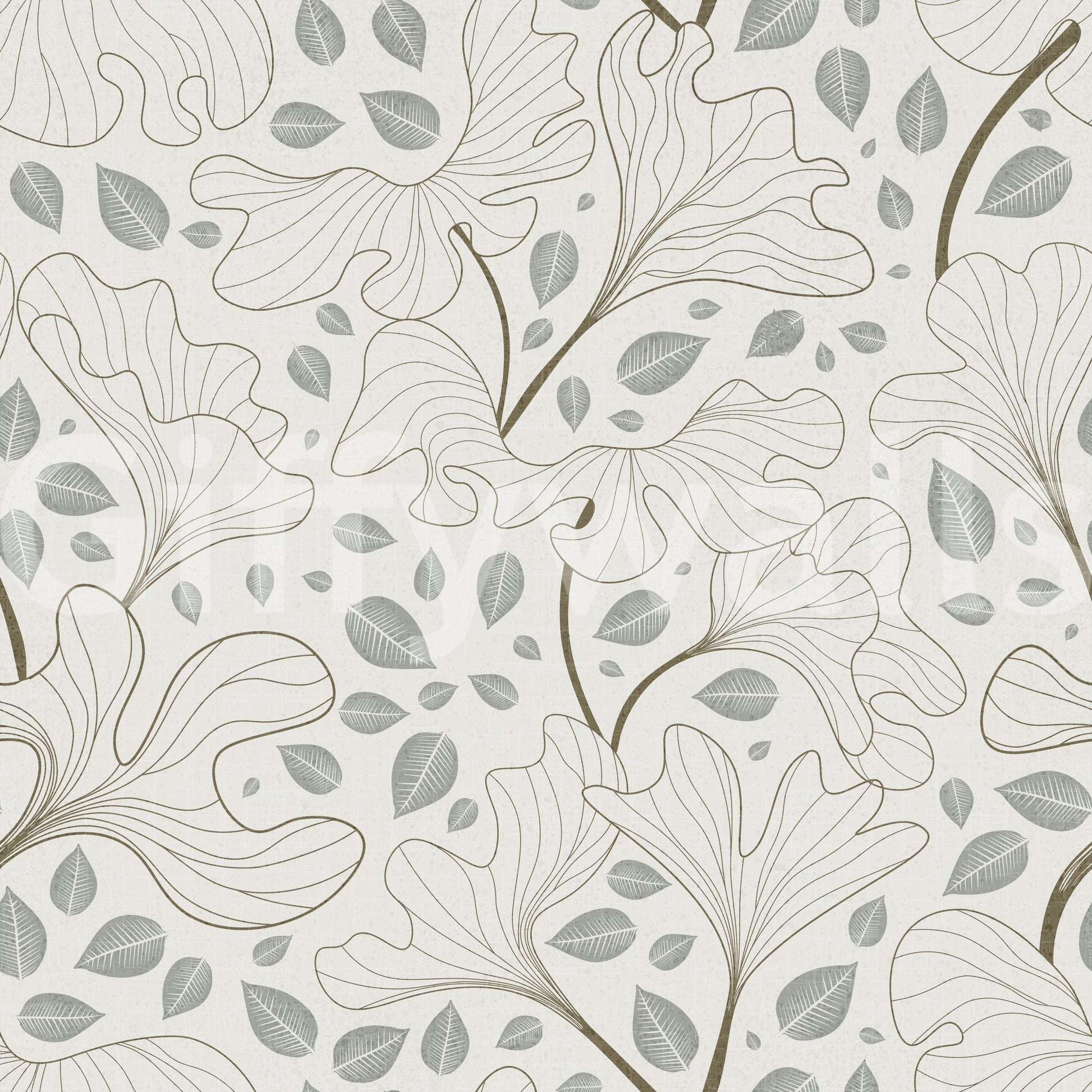 Wallpaper with a soft and elegant design.

