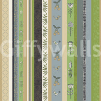 Wallpaper with a playful and charming design.

