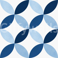 The composition is symmetrical or repeating.

