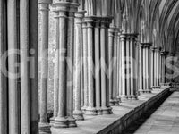 The design is non-realistic and interpretive.

