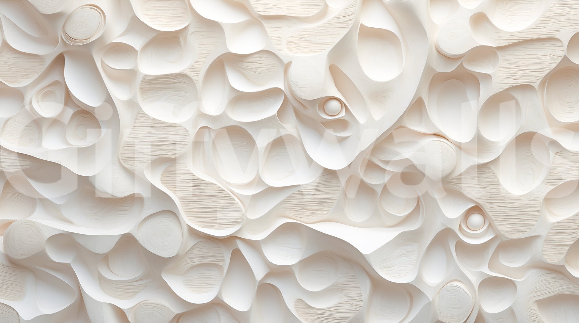 The design is non-realistic and interpretive.

