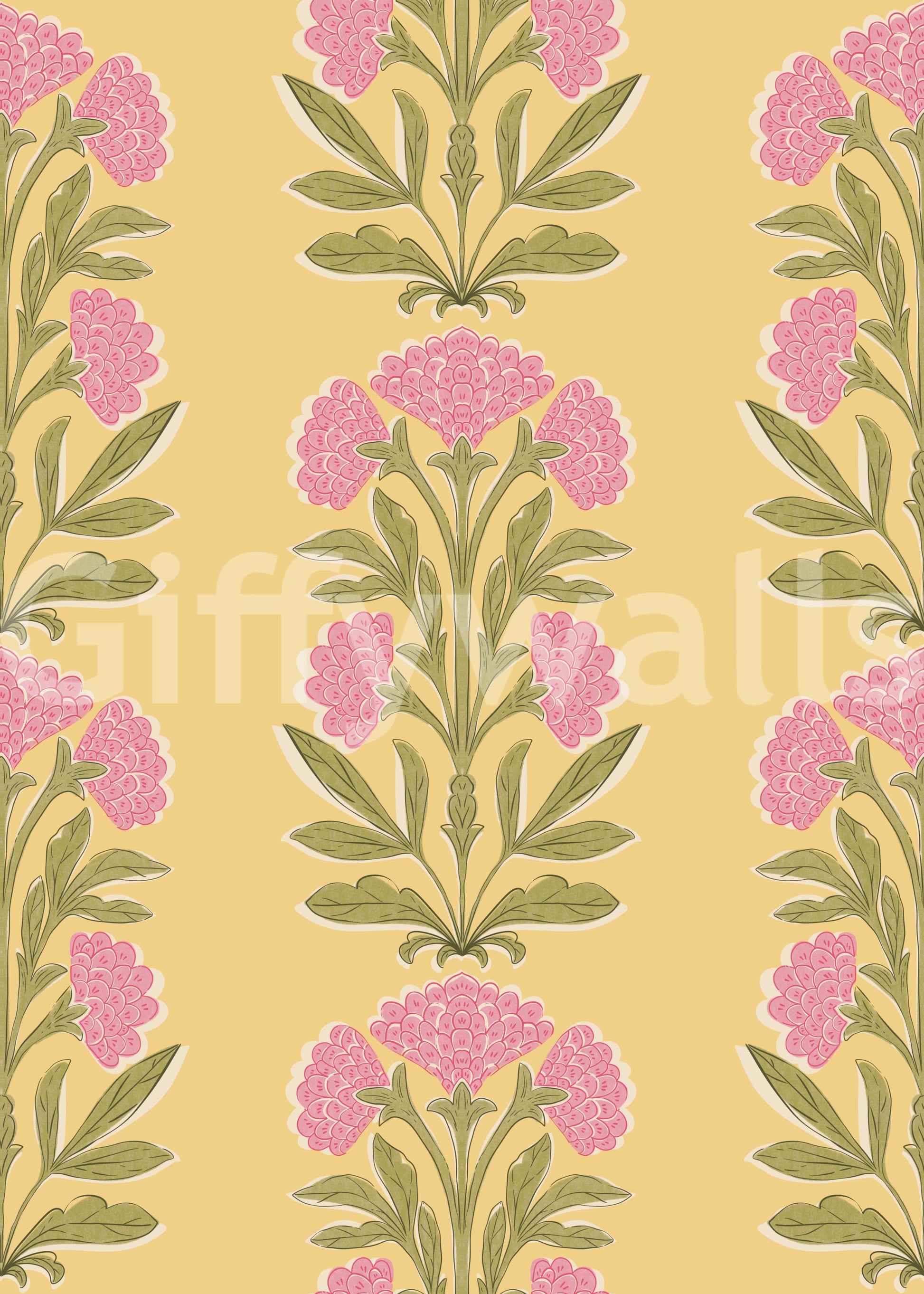 The design is non-realistic and interpretive.

