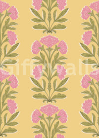 The design is non-realistic and interpretive.

