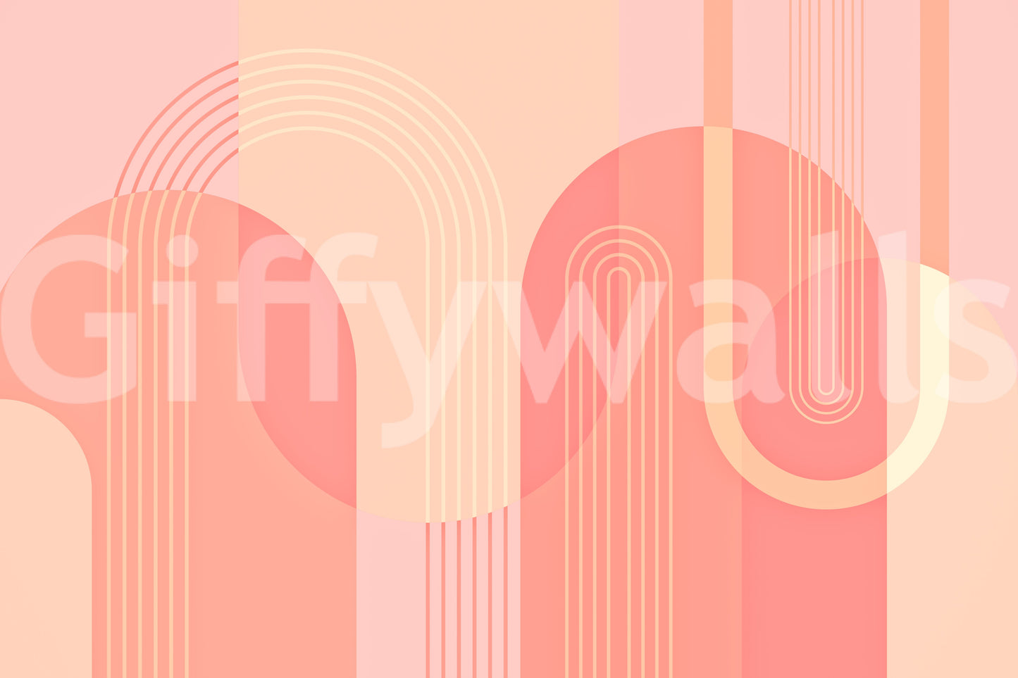 The design is non-realistic and interpretive.

