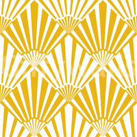 The design is non-realistic and interpretive.

