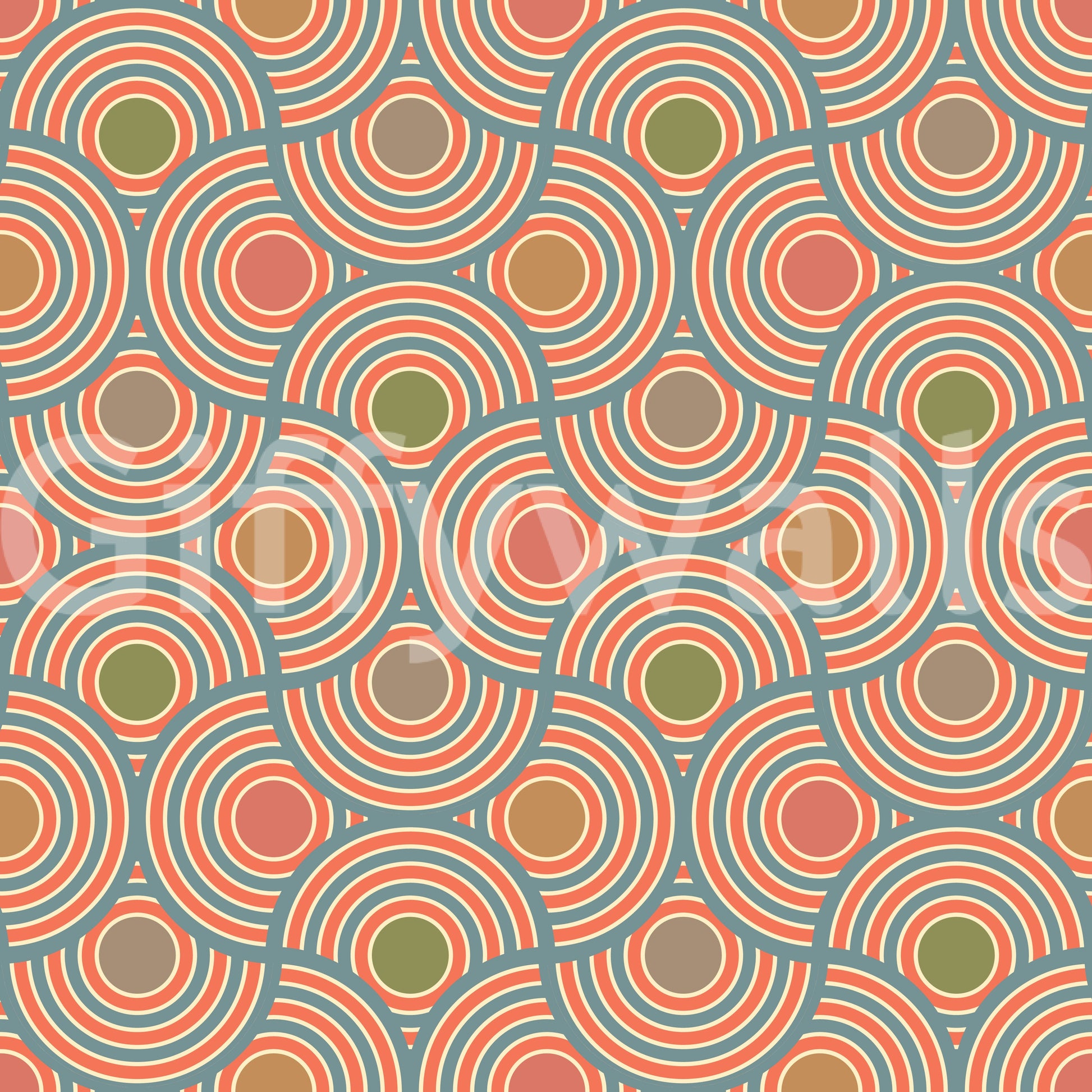 The design is non-realistic and interpretive.

