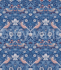 The wallpaper has a smooth, non-reflective matte finish.

