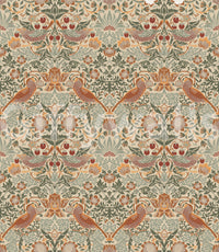 The wallpaper has a smooth, non-reflective matte finish.

