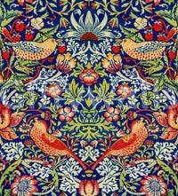 The wallpaper has a smooth, non-reflective matte finish.

