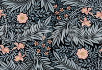 The wallpaper has a smooth, non-reflective matte finish.

