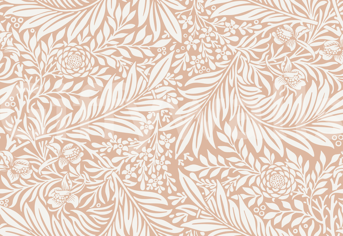 The wallpaper has a smooth, non-reflective matte finish.

