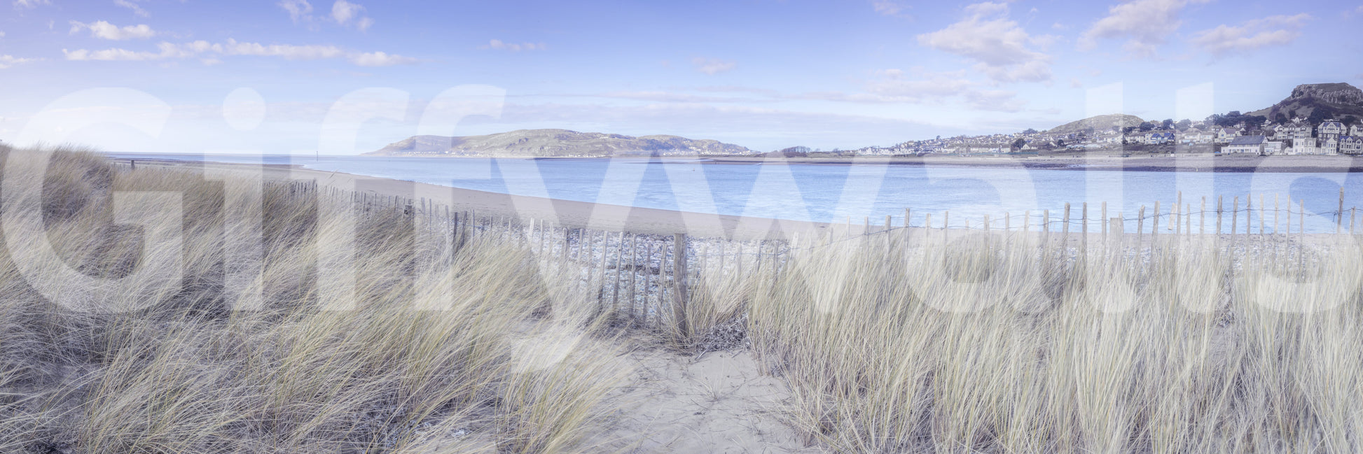 The wallpaper features a subtle, calming pattern.

