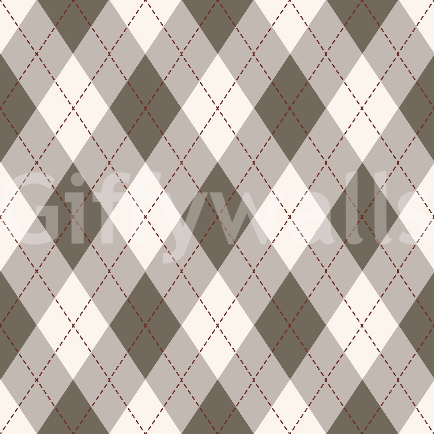 The style is a geometric, repeating pattern.

