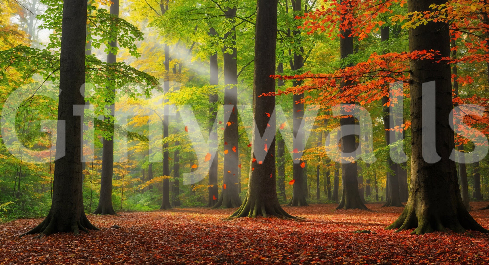 The style is painterly or a soft-focus photograph.

