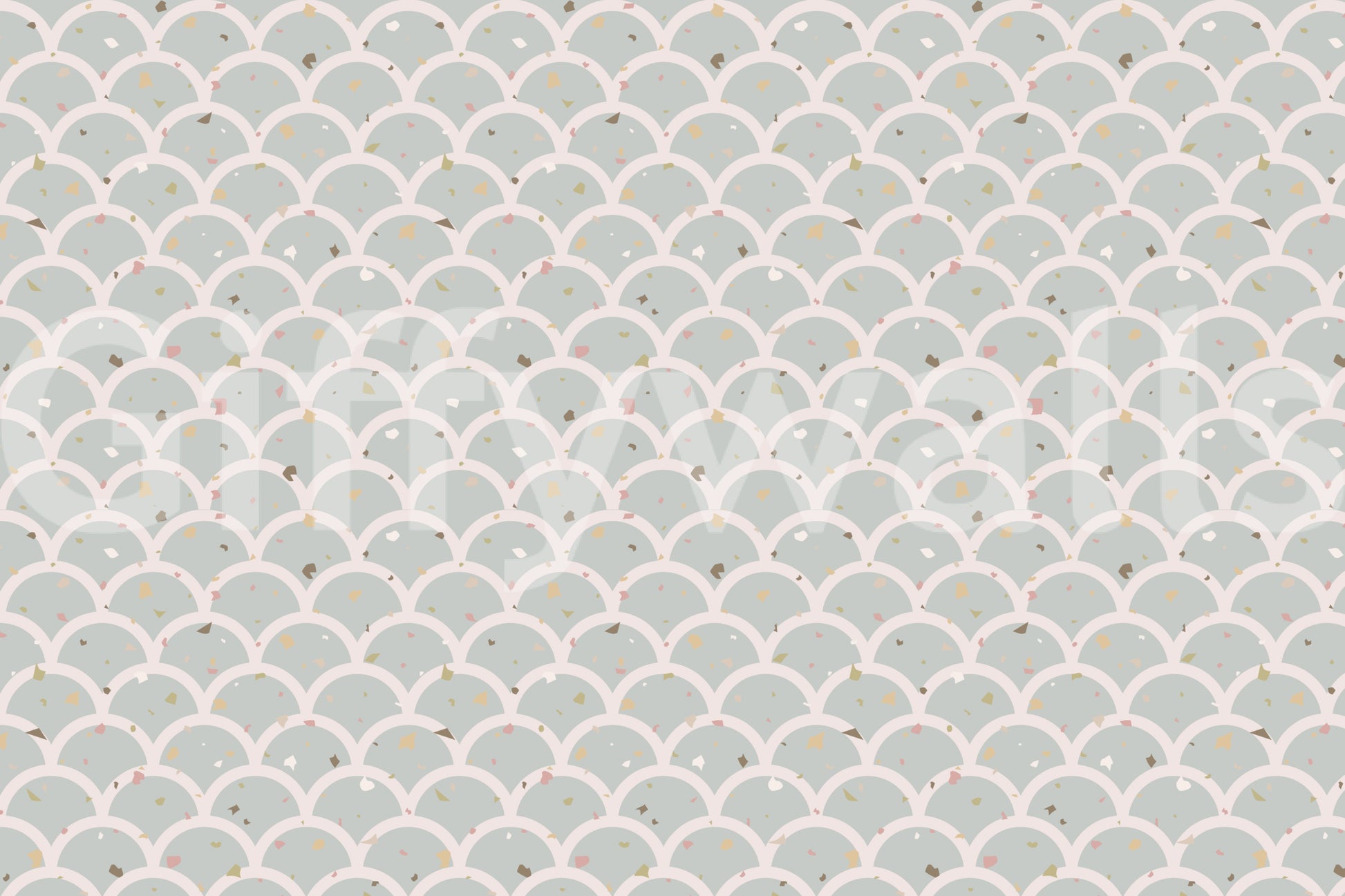 The style is a minimalist graphic design with a textural feel.

