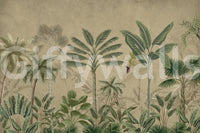 The style is a soft-focus illustration or a painterly design.

