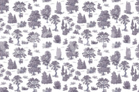 The style is a soft-focus illustration or a painterly design.

