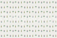 The style is a soft-focus illustration or a painterly design.

