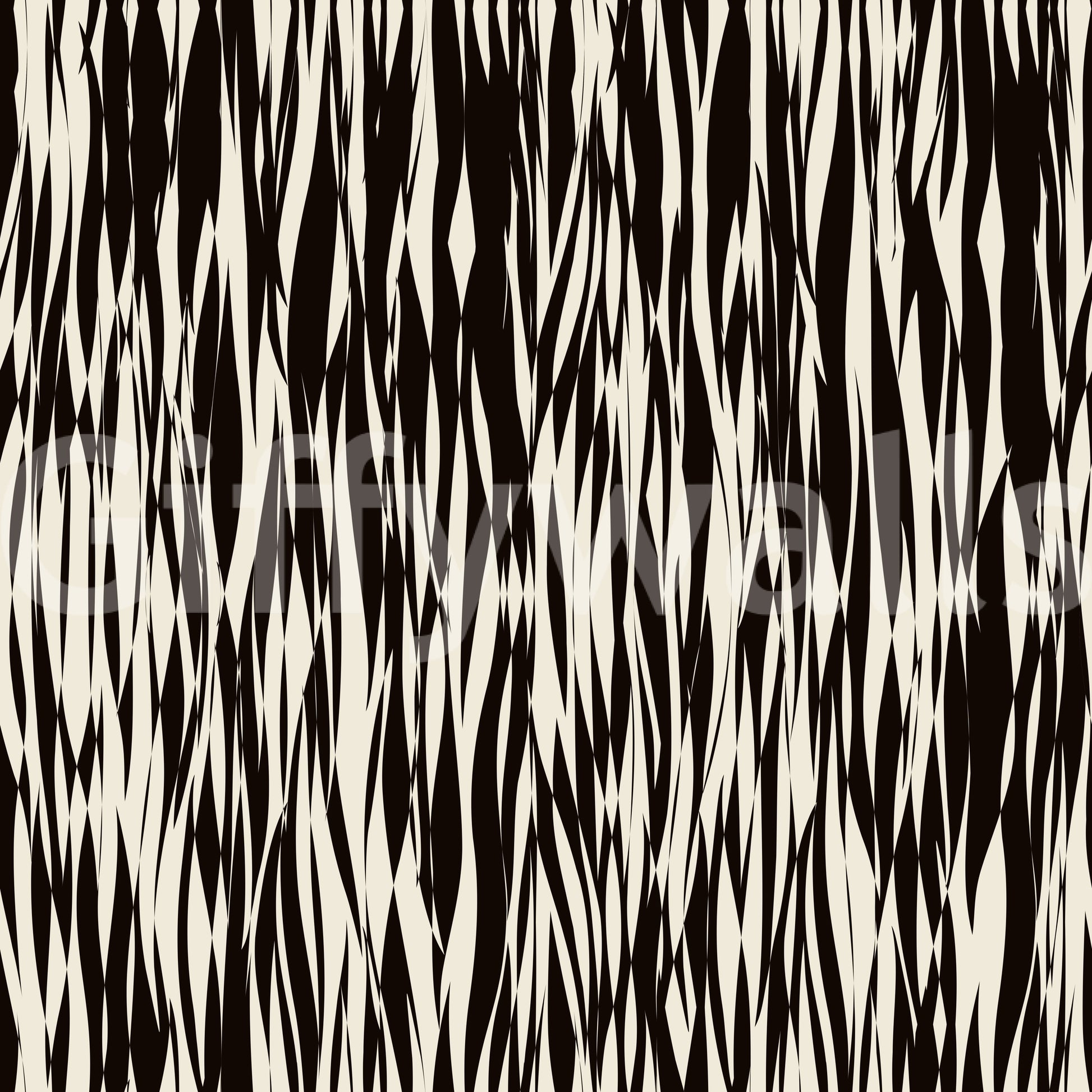 A seamless pattern of organic shapes on a wall

