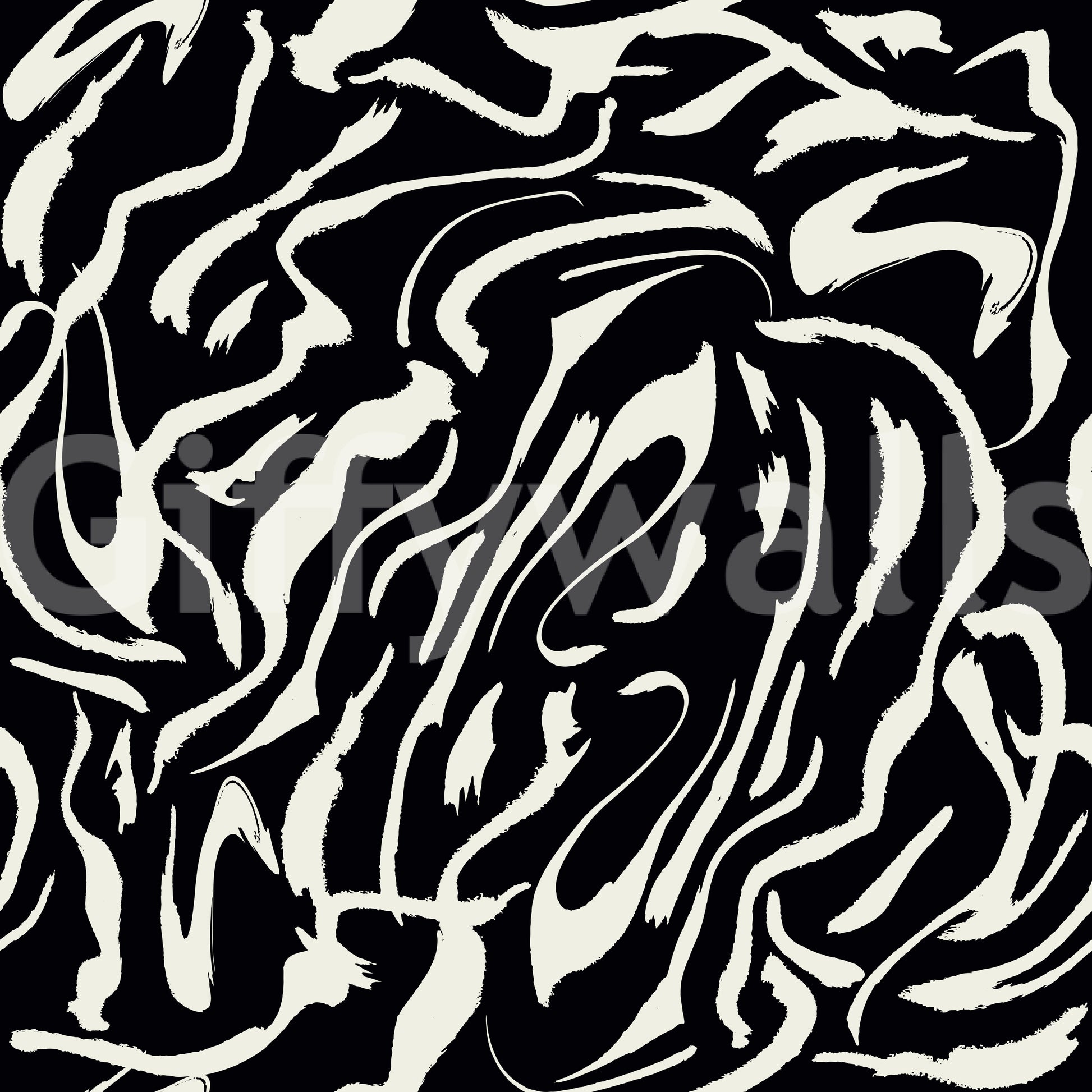 White Painted Lines graceful wallpaper