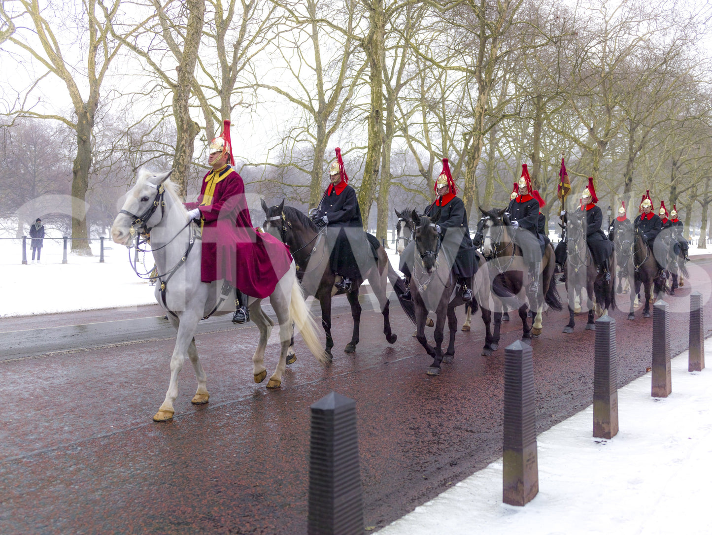 Guards on Parade British guards wallpaper