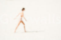 A high-quality serene beach wall mural for walls.

