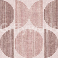 A high-quality minimalist circle wall mural for walls.



